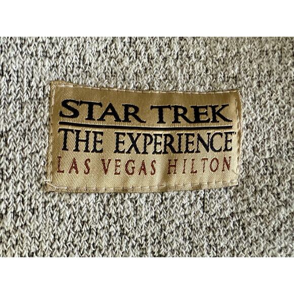 Vintage Star Trek‎ The Experience Las Vegas Hilton 1/4 Zip Up ,1997 No Tag EUC - Picture 9 of 9